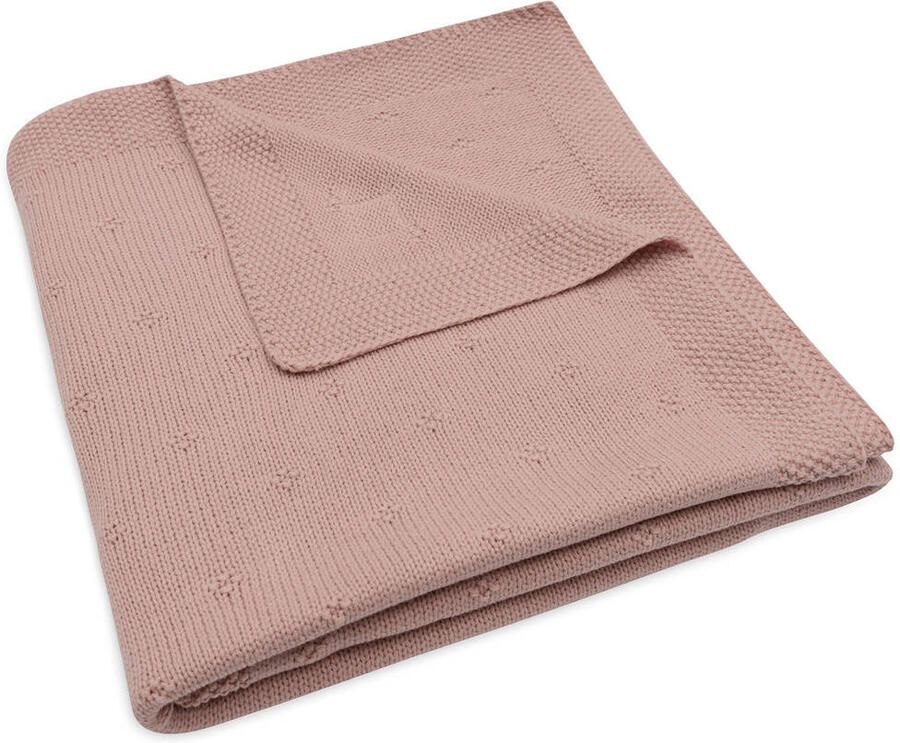 Jollein ledikantdeken Cosy Knit Wild Rose - Foto 3