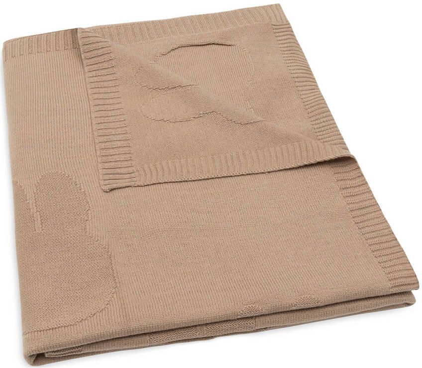 Jollein ledikantdeken Miffy Biscuit bruin