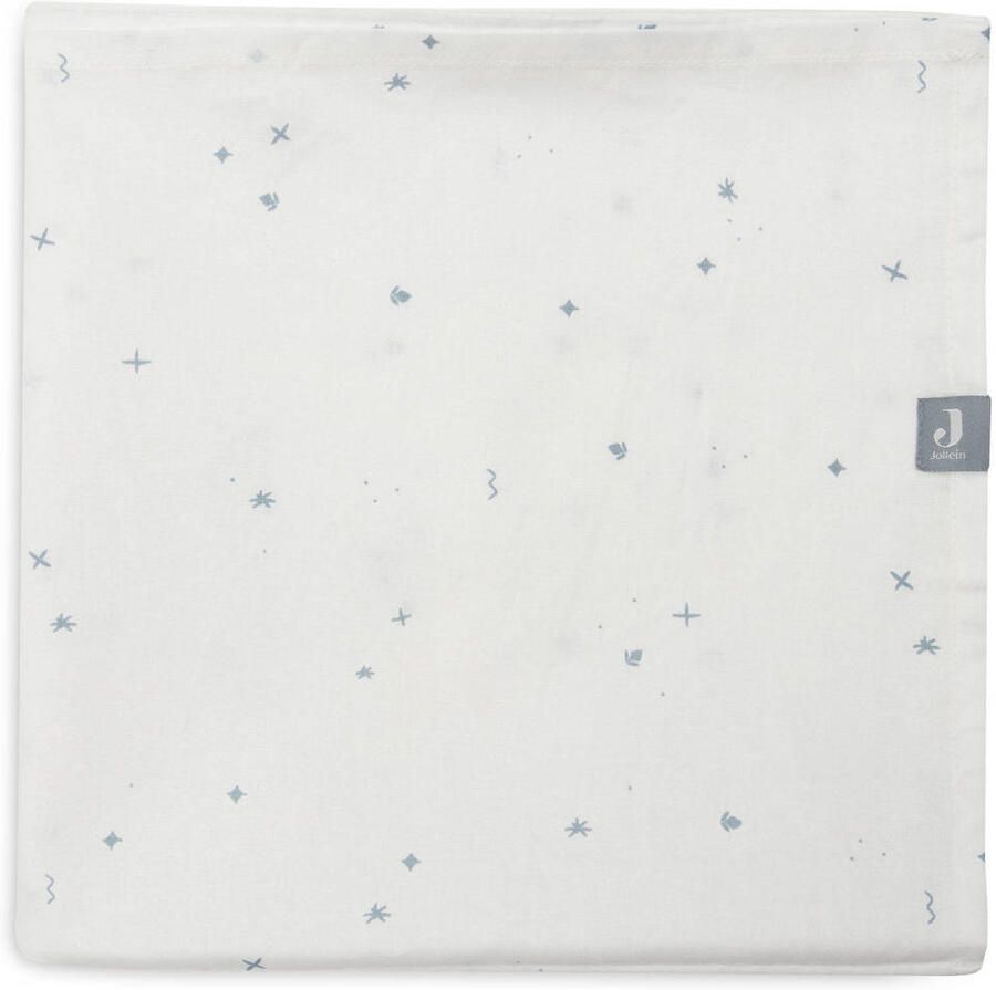 Jollein wieglaken Twinkling Sea Green