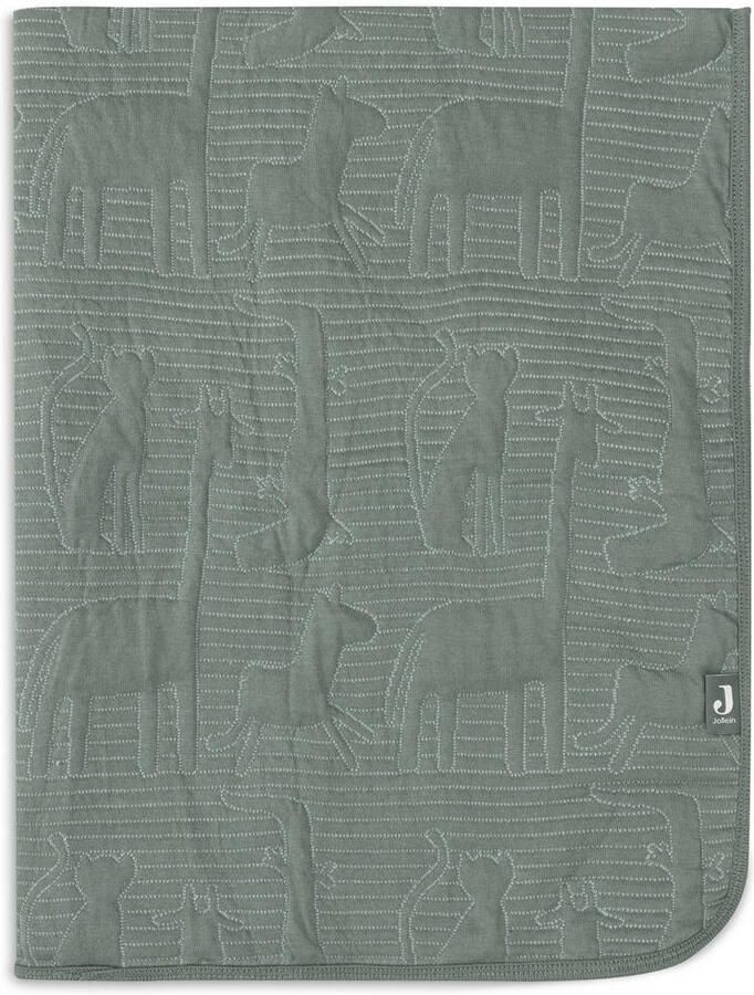 Jollein reversible ledikantdeken Jungle Jambo Ash Green Laurel - Foto 2