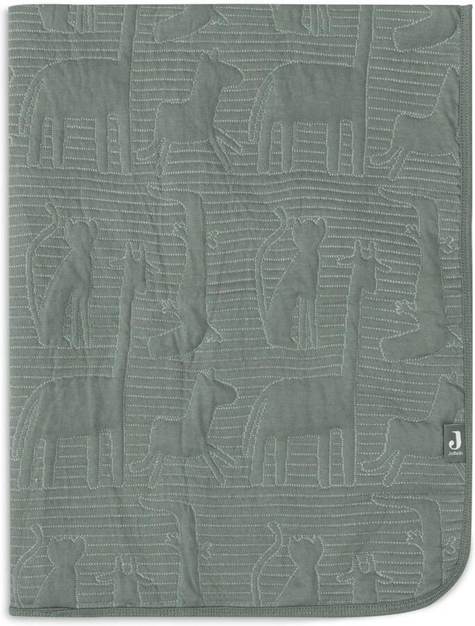 Jollein reversible wiegdeken Jungle Jambo Ash Green Laurel - Foto 3