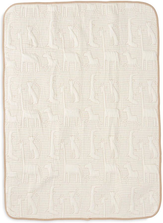 Jollein reversible wiegdeken Jungle Jambo Biscuit Oatmeal - Foto 2