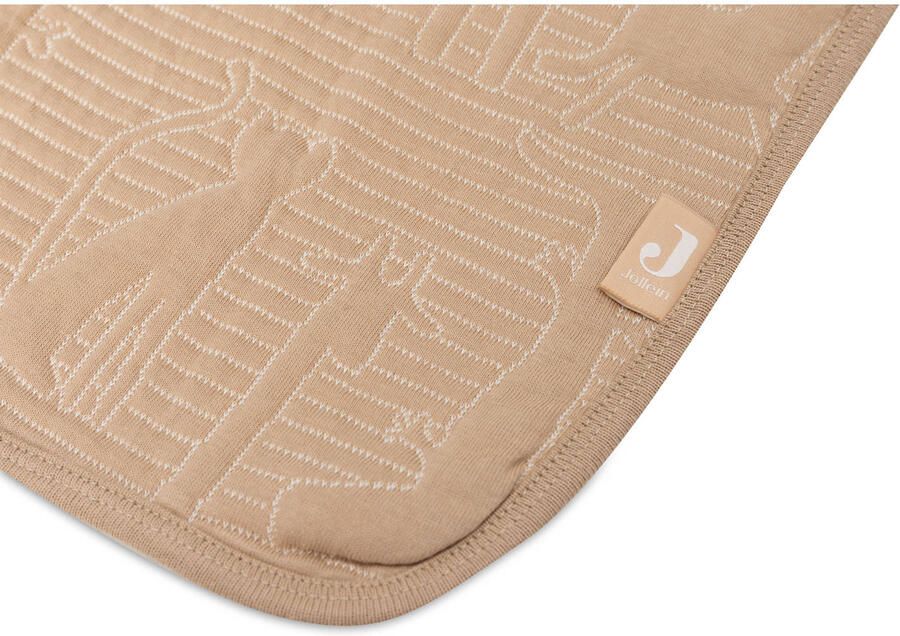 Jollein reversible wiegdeken Jungle Jambo Biscuit Oatmeal - Foto 3