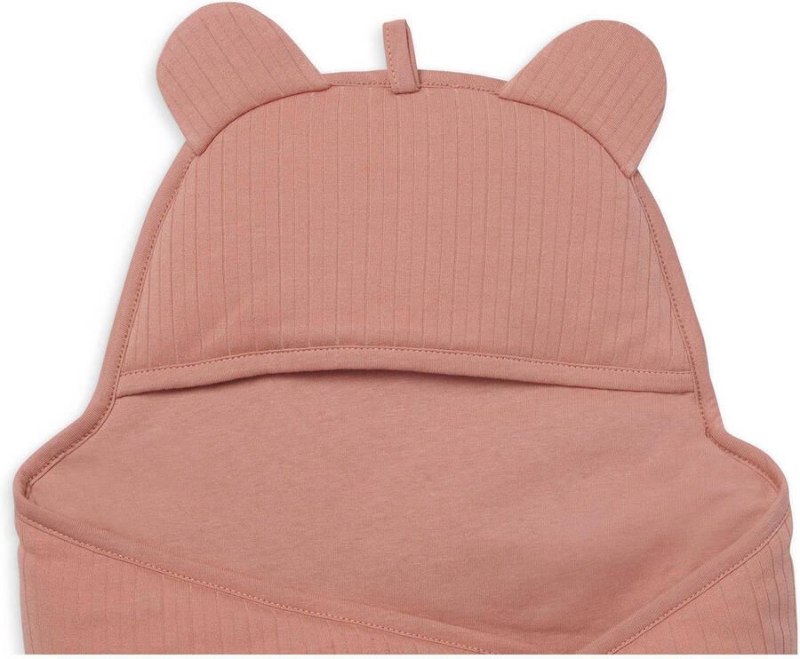 Jollein universele wikkeldeken Basic stripe voor maxi cosi groep 0 rosewood - Foto 2