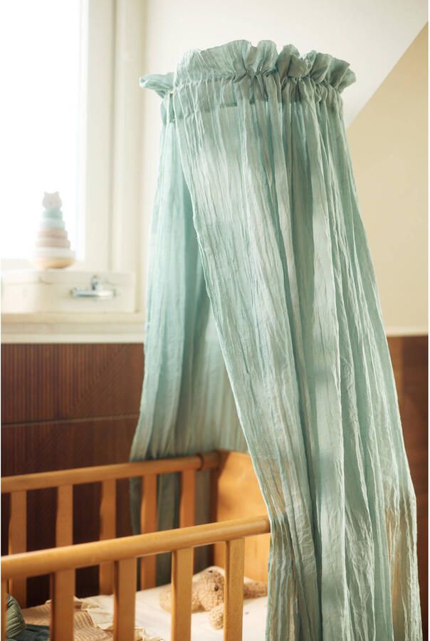 Jollein vintage klamboe 245 cm Sea Green - Foto 2