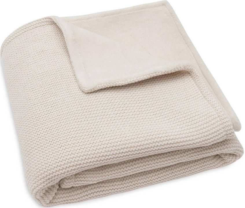 Jollein wiegdeken Basic Knit Oatmeal Velvet beige - Foto 2