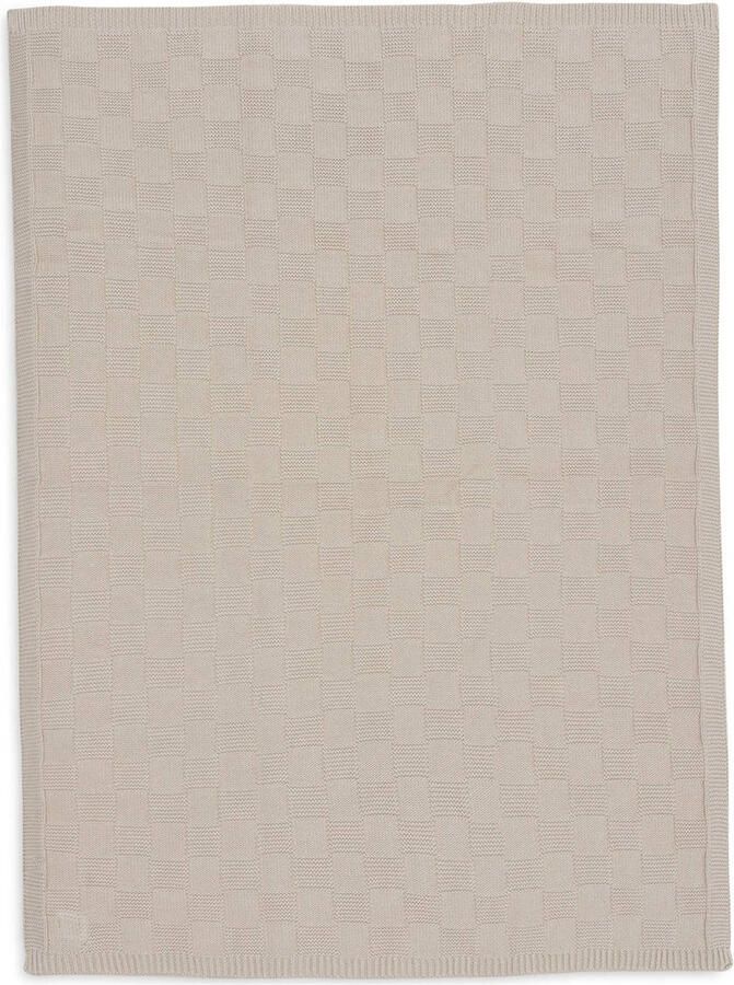 Jollein wiegdeken Box Knit Warm Sand beige - Foto 2