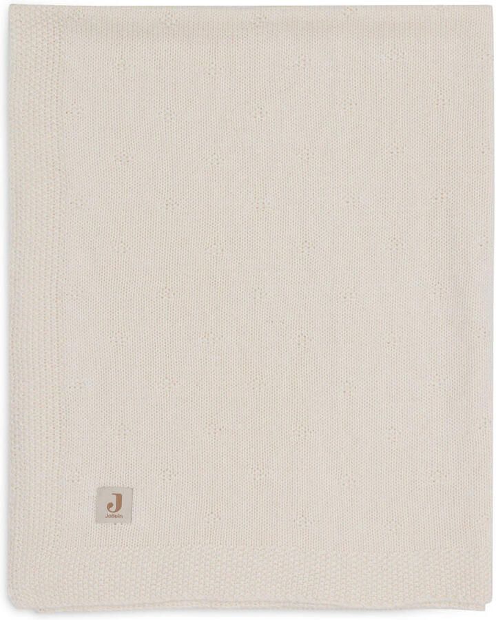 Jollein wiegdeken Cosy Knit Ivory