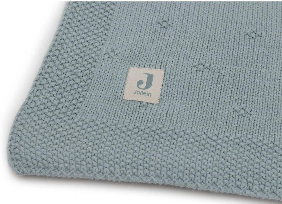 Jollein wiegdeken Cosy Knit Sea Green