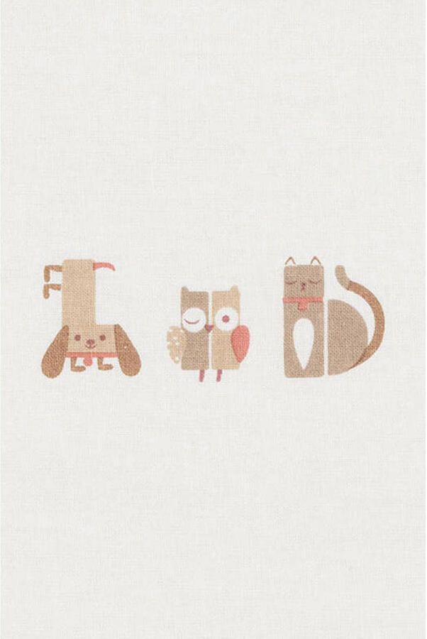 Jollein wieglaken Animal Friends - Foto 3