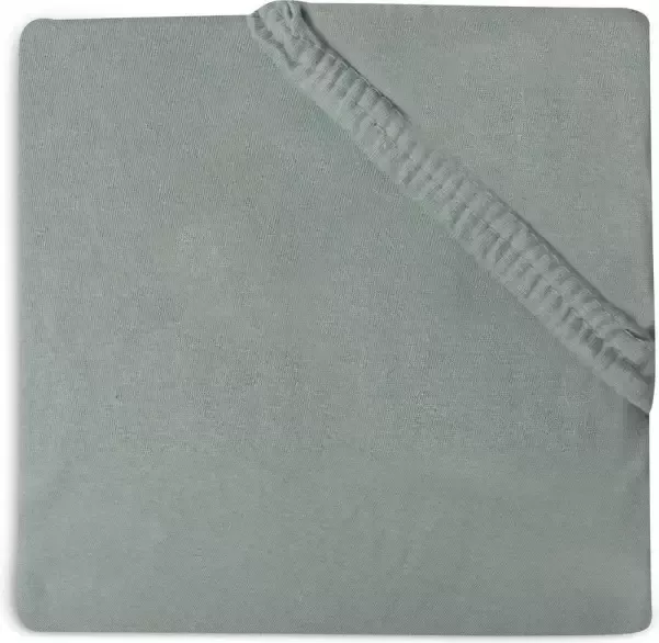 Jollein katoenen jersey juniorbed hoeslaken 70x140cm 75x150cm Ash Green