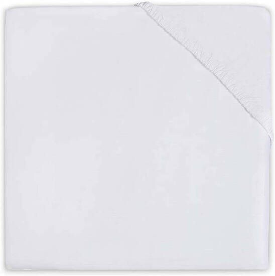 Jollein katoenen wieg moltonzeil 40x80 90cm wit
