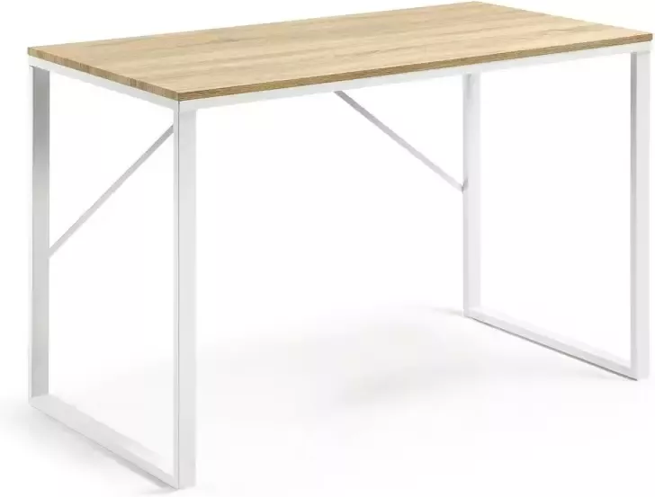 Kave Home Talbot Rechthoekig bureau talbot wit 120 x 60 cm