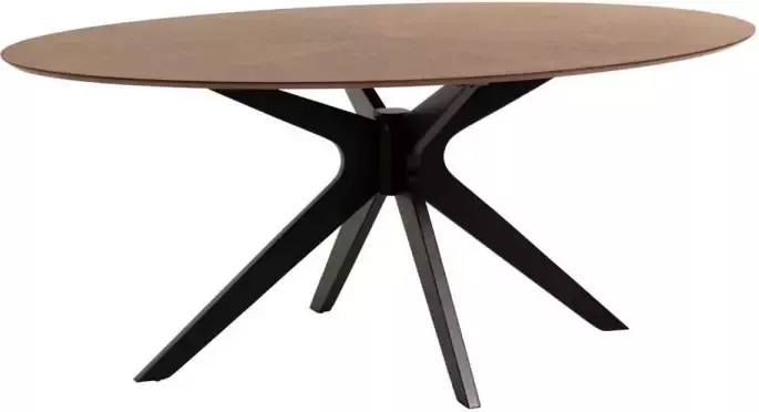 Kave Home Ovale Eettafel Naanim 180 x 110cm Hout Ovaal
