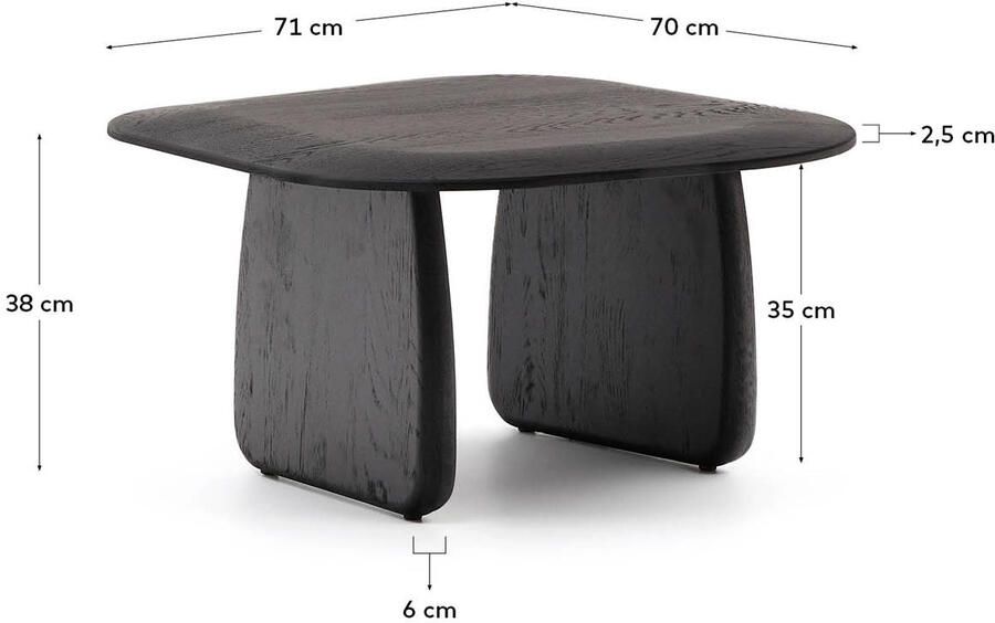 Kave Home bijzettafel Pirita - Foto 2