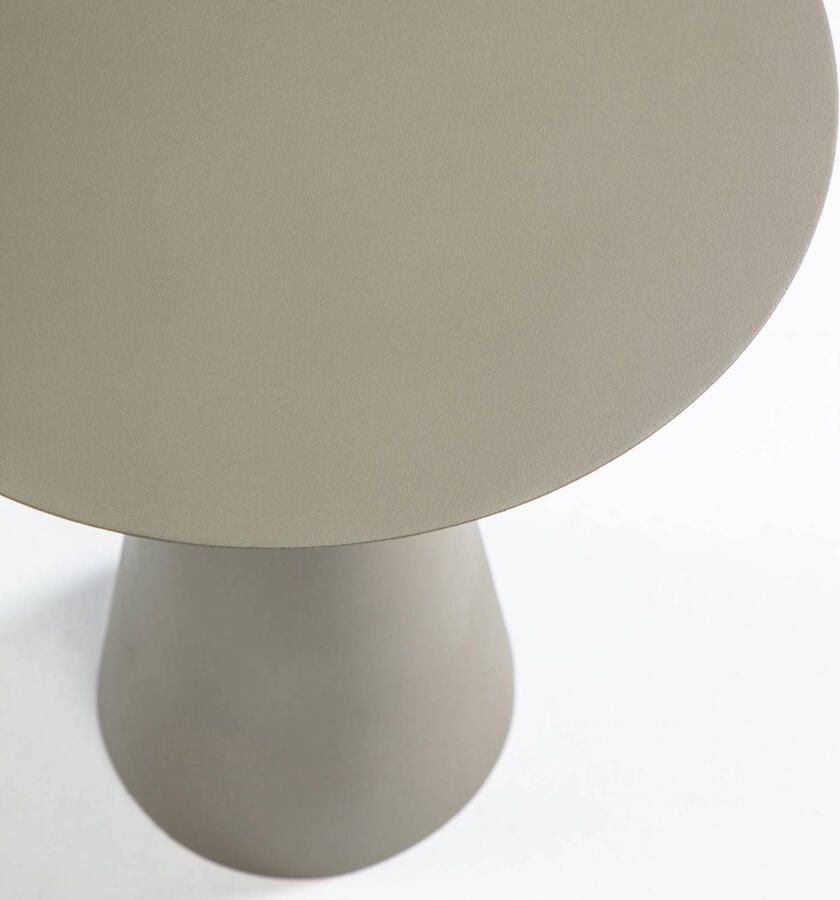 Kave Home Shirel rond metaal groen 40 x 49 x 40 cm