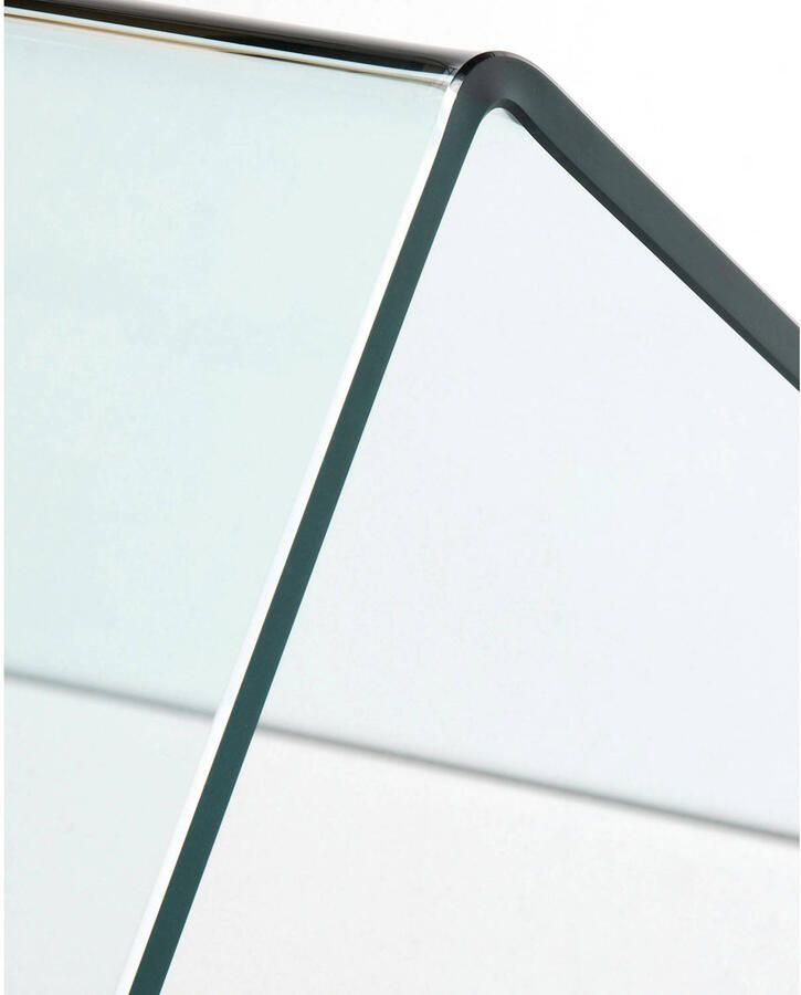 Kave Home Glazen Bureau Burano 125 x 70 cm Transparant - Foto 3