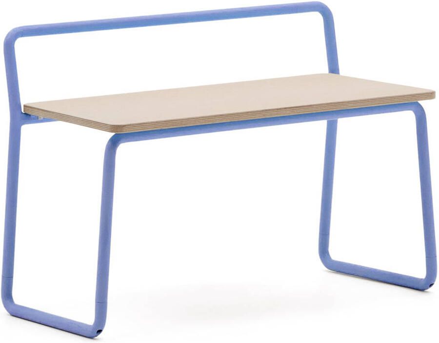 Kave Home Bankje Tinn 75cm Blauw - Foto 3