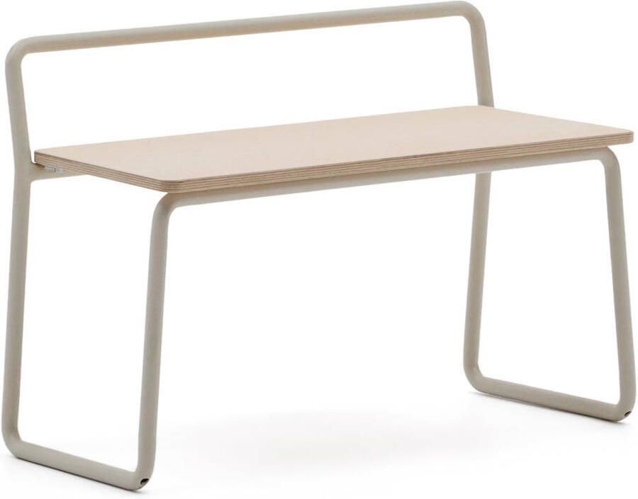 Kave Home Bankje Tinn 75cm Beige - Foto 3