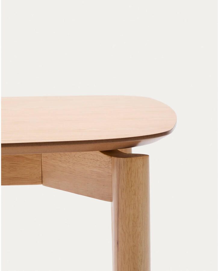 Kave Home eetkamertafel (90x160 cm) Naturel Indara