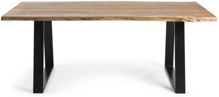 Kave Home Alaia tafel van massief acaciahout met een natuurlijke afwerking 180 x 90 cm (mtk0010) - Foto 7