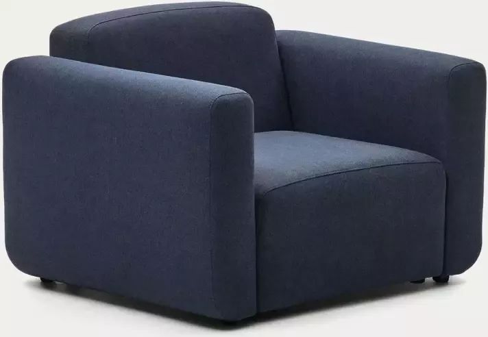Kave Home Neom modulaire fauteuil blauw - Foto 3