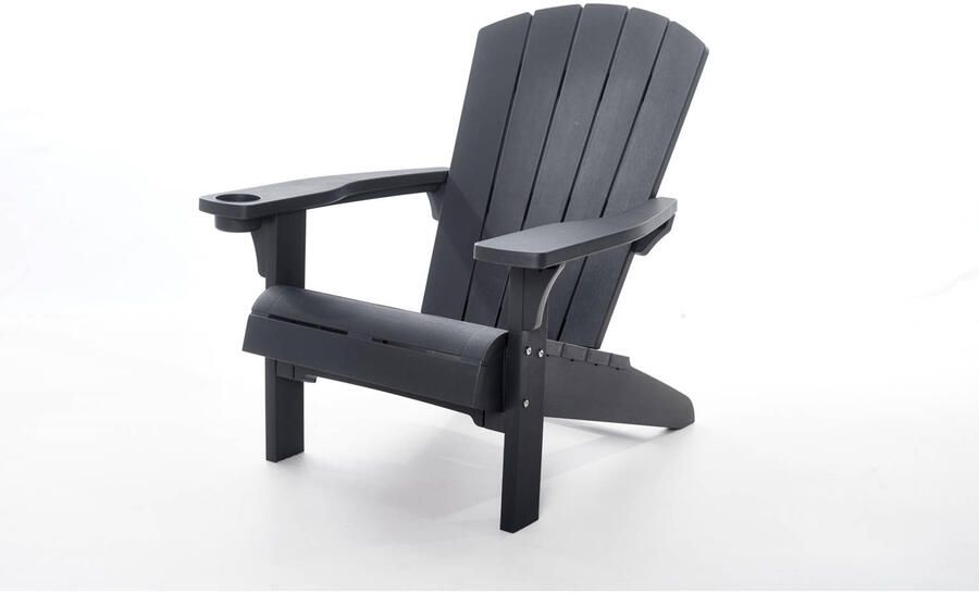 Keter Alpine adirondack loungestoel Antraciet - Foto 3