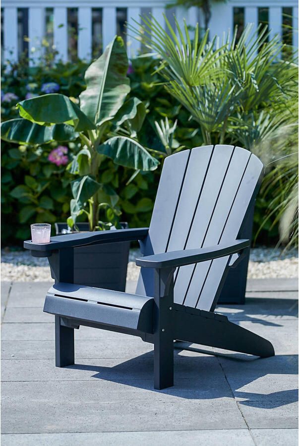 Keter Alpine adirondack loungestoel Antraciet