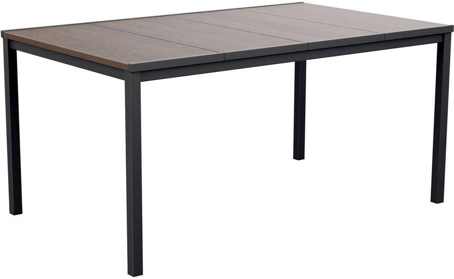 Keter Tuintafel Porto metaal kunststof 75x160x95 cm Leen Bakker