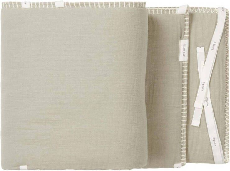 Koeka Faro box- en bedbumper lichtgroen