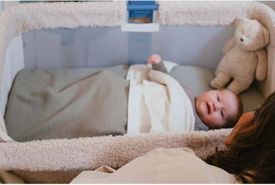 Koeka 4-seizoenen wiegdeken Malaga lichtgroen - Foto 2