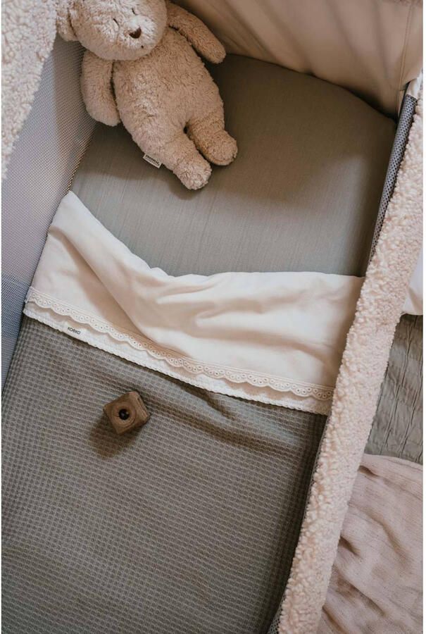 Koeka 4-seizoenen wiegdeken Malaga lichtgroen