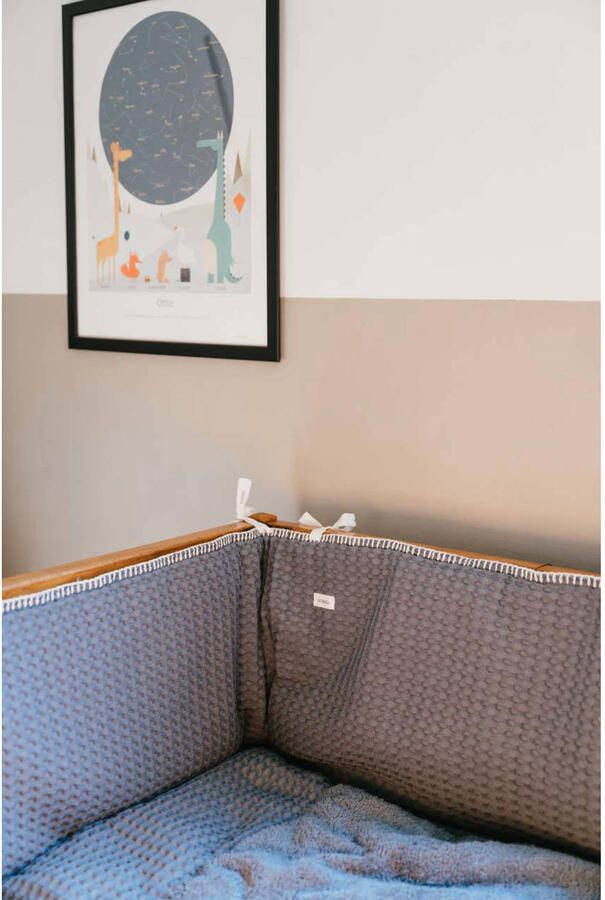 Koeka boxbumper Amsterdam wafel bluestone