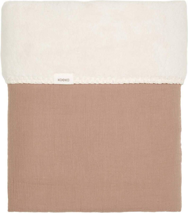 Koeka ledikantdeken Faro met teddy bruin - Foto 3