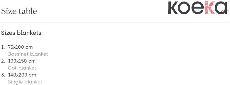 Koeka ledikantdeken met teddy Oslo blauw - Foto 2