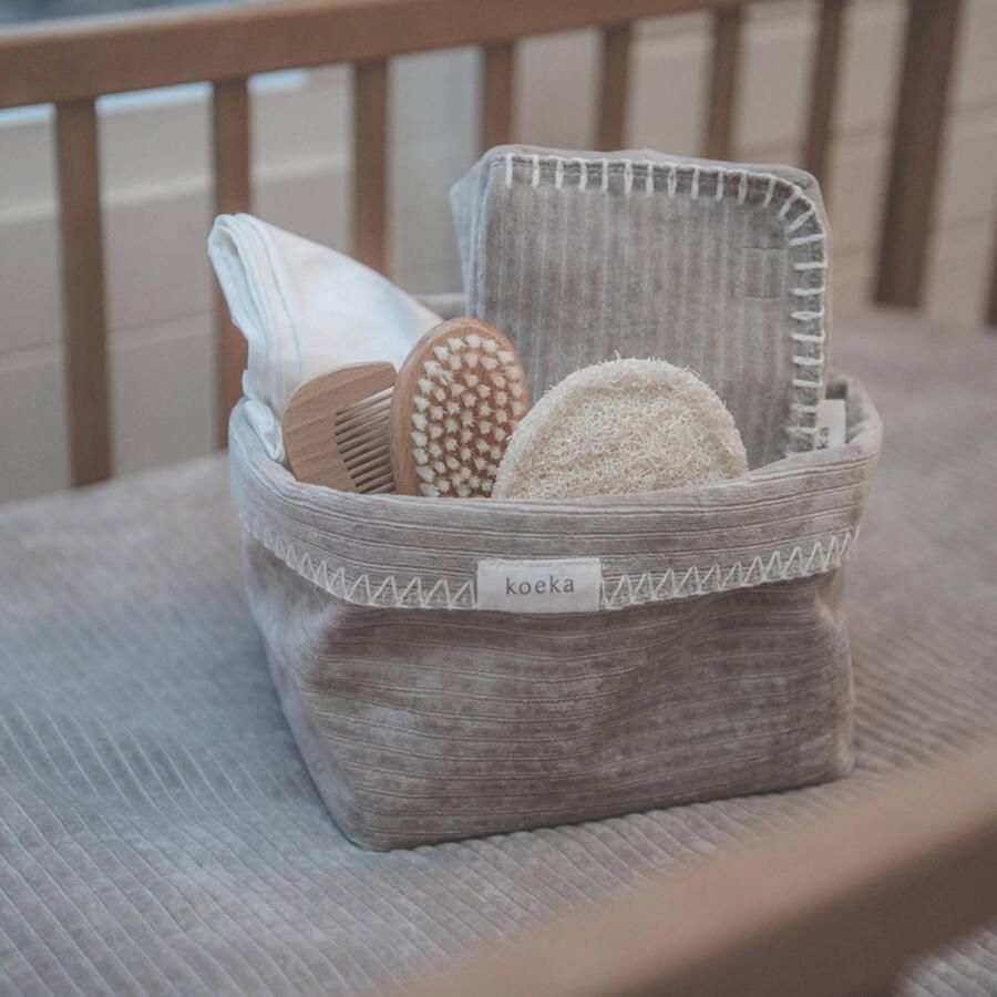 Koeka Vik commodemandje 16x18 cm taupe