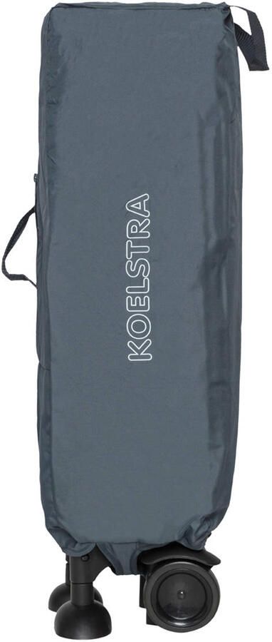 Koelstra Reisbed Travelsleeper Grijs met verhoger - Foto 4