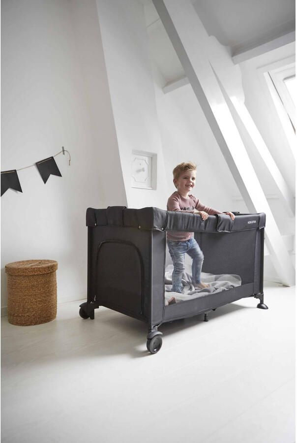 Koelstra Reisbed Travelsleeper Zwart met verhoger - Foto 3