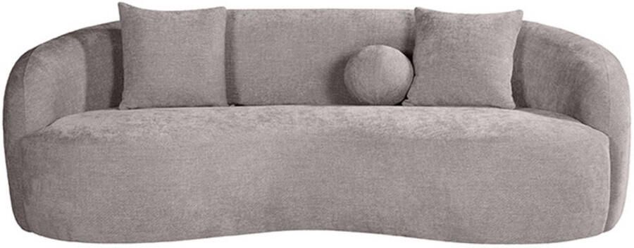 LABEL51 Novo Bank Grijs Velvet 2 5-Zits Met Armleuning - Foto 2