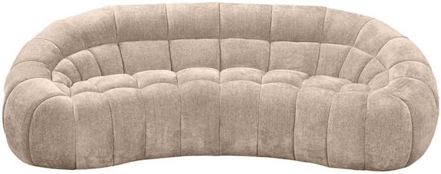 LABEL51 Cloud Bank Bruin Velvet 3-Zits Met Armleuning - Foto 3