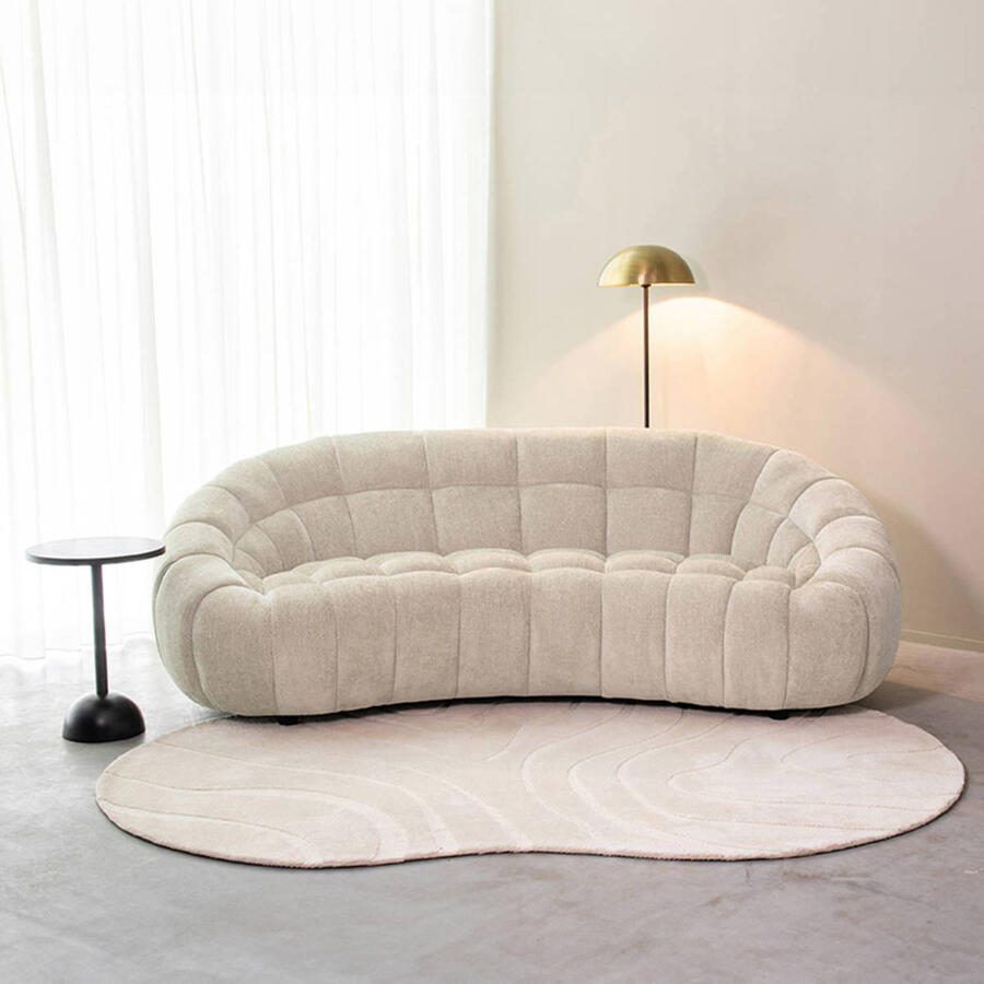 LABEL51 Cloud Bank Naturel Velvet 3-Zits Met Armleuning - Foto 3