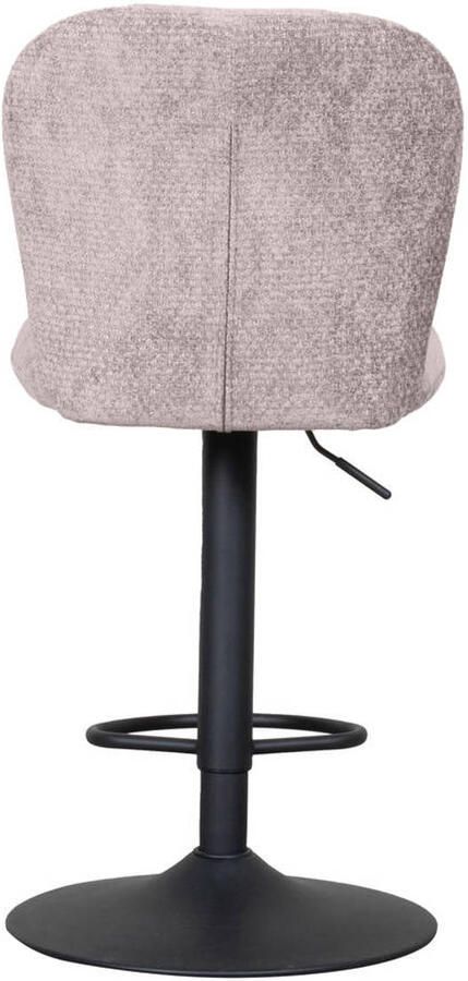 LABEL51 Vino Barkruk Naturel Velvet Zithoogte 64-84 Kruk Draaibaar - Foto 3