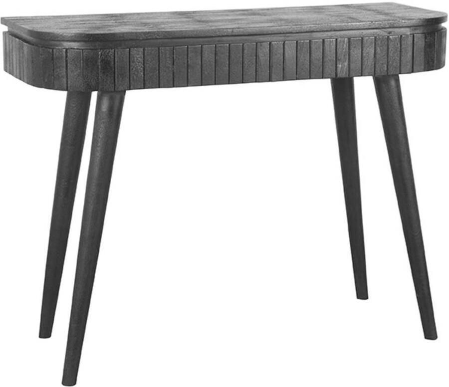 LABEL51 Nils Bureau Zwart Hout 100 cm - Foto 2