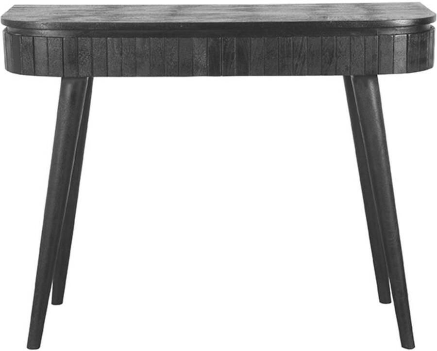 LABEL51 Nils Bureau Zwart Hout 100 cm