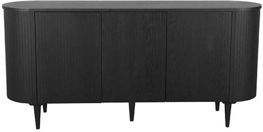 LABEL51 Oliva Dressoir Zwart Eiken 180 cm - Foto 3