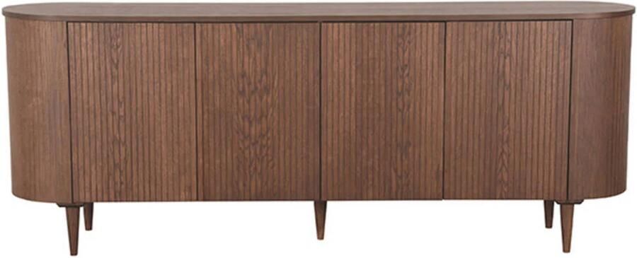 LABEL51 Oliva Dressoir 220x47x85cm Eikenhout 3 Deuren - Foto 3