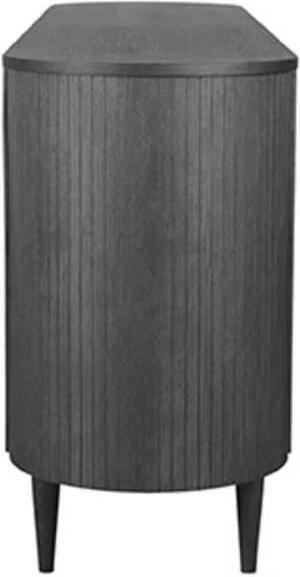 LABEL51 Oliva Dressoir Zwart Eiken Dressoir 220 cm - Foto 4