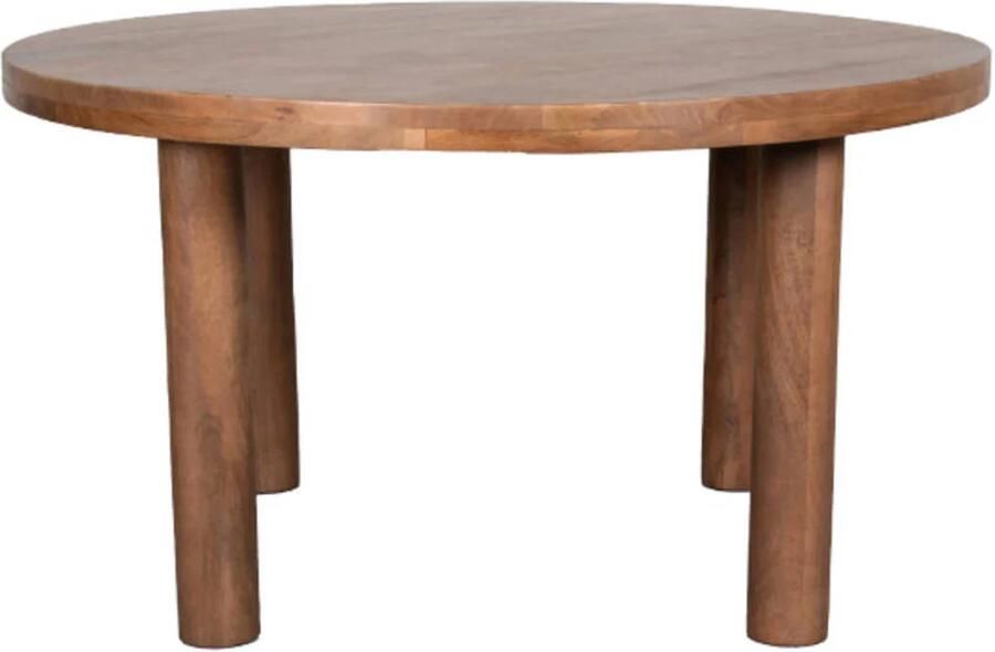 LABEL51 Elly Eetkamertafel Bruin Hout 140x140 cm - Foto 2
