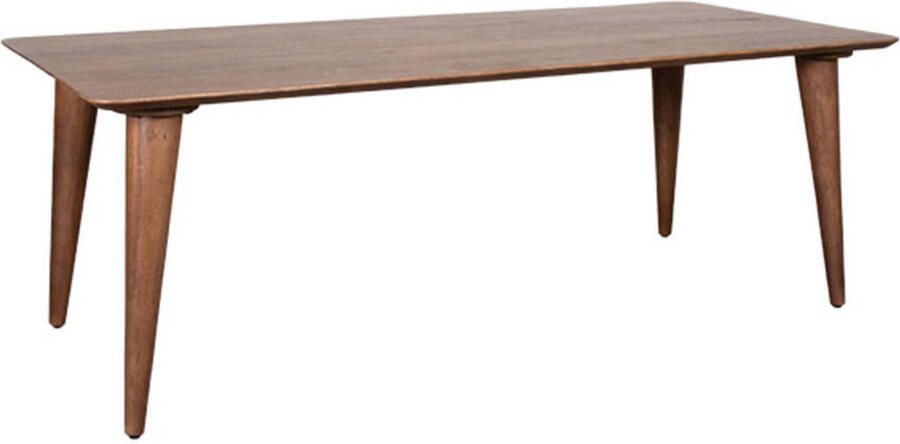 LABEL51 Fly Eetkamertafel Bruin Hout 220x100 cm - Foto 2