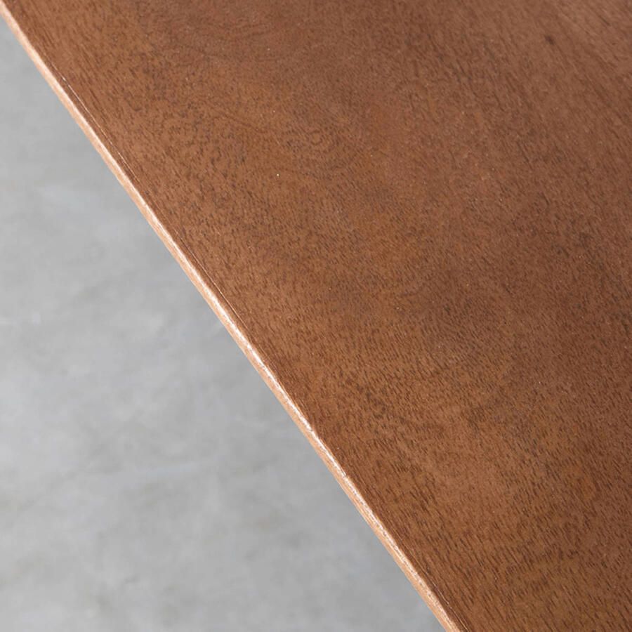 LABEL51 Fly Eetkamertafel Bruin Hout 220x100 cm - Foto 3